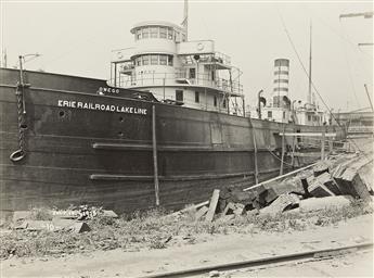 (BUFFALO DRY DOCK CO.) A vast archive of 14 albums documenting this Great Lake dry dock company, with more than 1200 photographs.